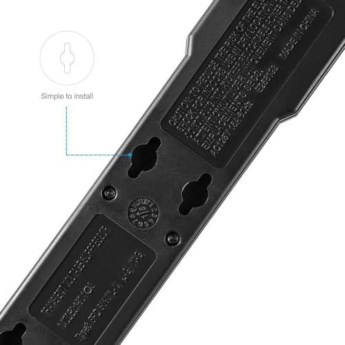KMC 6-Outlet Surge Protector Power Strip 6 Pack - Image 5
