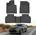 Powerty Floor Mats for 2022-2025 2026 Hyundai Tucson Gas (Non-Hybrid Models) All Weather 3D TPE Anti-Slip Car Liners for 1st & 2nd Row Accessories(NOT for Hybrid) by Powerty