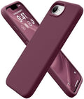 GolbinBox Magnetic for iPhone 17e/16e Case, Silicone Cover, Wine Red by GolbinBox