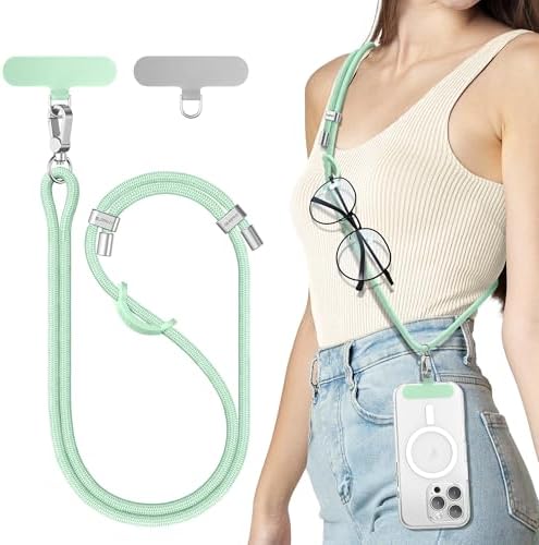 SURPHY Phone Lanyard Crossbody, Phone Strap Crossbody with 2 Tether Tabs by SURPHY