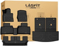 LASFIT Floor Mats for Ford Explorer 6 Seats with Second Row Center Console by LASFIT