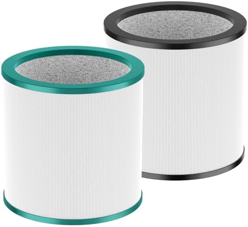 2 Pack TP01 TP02 Replacement Filter for Dyson Tower Purifier Pure Cool Link by Cabiclean