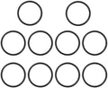 Nitrile Rubber O-Rings 41mm OD 33mm ID 4mm Width, Metric Sealing Gasket for Plumbing, Gas, Automotive and Faucet Repair, Pack of 10 by HUANLING