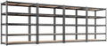 REIBII 4 Pack Storage Shelves,5 Tier Heavy Duty Metal Garage Shelving by REIBII