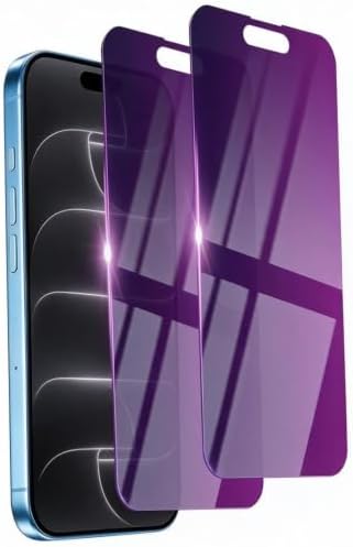 2 Pack Privacy Screen Protector for iPhone 18 Pro Tempered Glass by IfaeveusScreenProtector