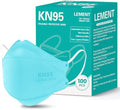 LEMENT KN95 Face Masks,100 Pack Breathable Dust Safety Mask For Adult, Blue by Lement