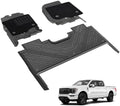 3W Floor Mats & Front Carpet Fit for 2015-2026 Ford F150 / F-150 Lightning SuperCrew Cab by 3W