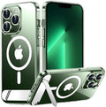 Temdan Magnetic Compatible with iPhone 13 Pro Max Case, [Built-in Invisible Kickstand][Compatible with MagSafe] [Military Grade Shockproof] Slim Thin Phone Case for iPhone 13 Pro Max 6.7" by Temdan