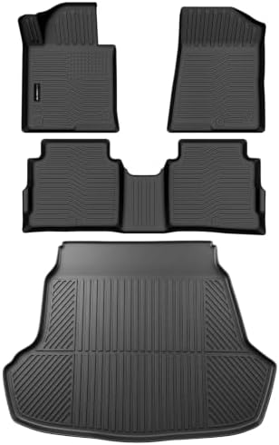 AUXKO Floor Mat Cargo Mat for Kia Optima 2016-2020 Hyundai Sonata 2015-2019 - Image 2