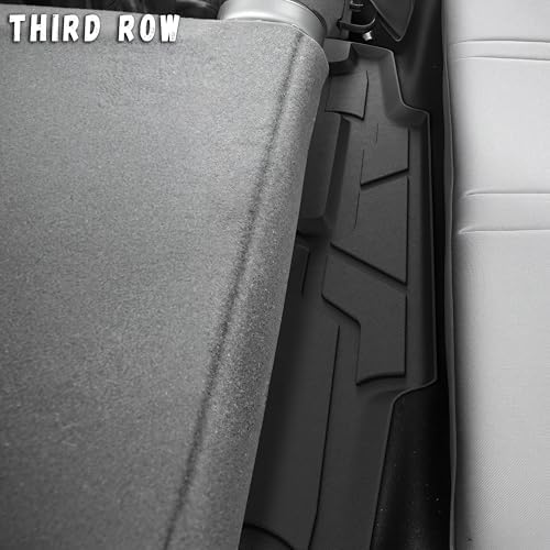 Floor Mats for Nissan Pathfinder 2022-2026 (7&8 Seats) - Image 6