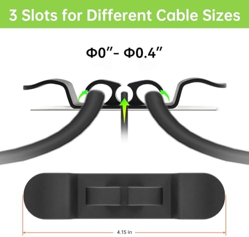 Daisyhome 12PCS Cord Organizer for Appliances, Upgraded Appliance Cord Wrap - Image 5