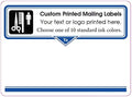 Custom Printed Shipping Labels by Unknown