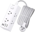 Surge Protector Power Strip 10Ft Long Extension Cord with Multiple Outlets by OneBeat