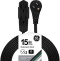 GE 3-Outlet Flat Extension Cord 15 Ft Grounded Extension Cord by Unknown