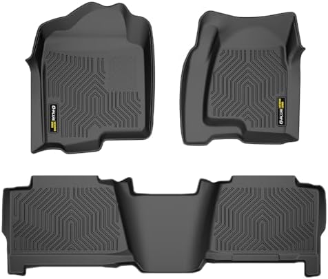 G-PLUS Cargo Liners Fit Chevy Silverado/GMC Sierra 1500 Crew Cab 1999-2006 by G-PLUS