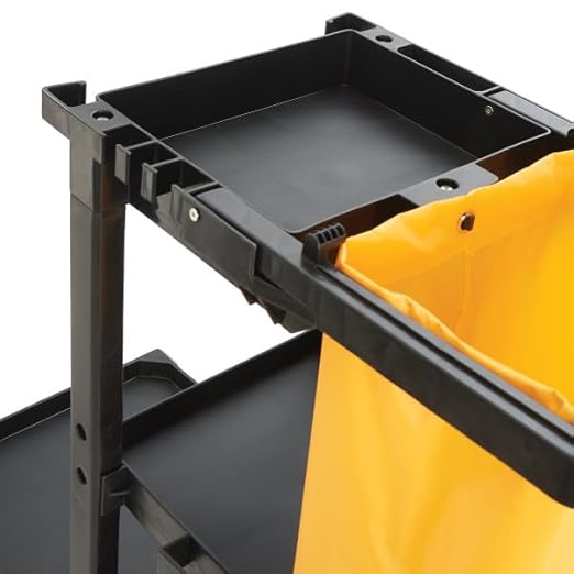 Winco PJC-4538 Heavy-Duty Janitor Cleaning Cart - Image 3