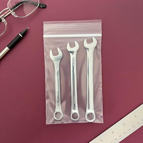 Plymor 4 x 6 inch, 4 Mil Zipper Reclosable Bags (Case of 2,000) - Image 4
