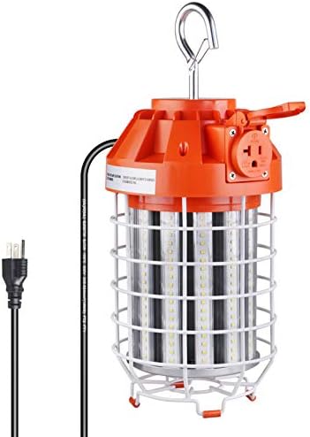 dephen 100W Temporary LED Work Light, Portable Hanging Shop Lighting by dephen