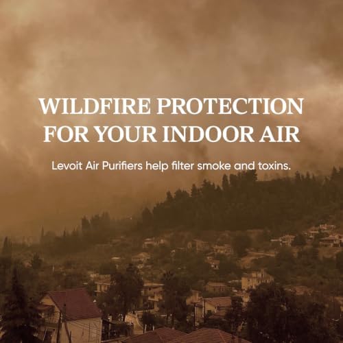 Levoit Air Purifier for Home Pets Hair Allergens in Bedroom Quiet Purifiers - Image 2