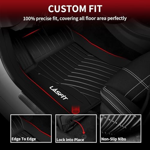 LASFIT Floor Mats for Mercedes Benz GLA 2015-2020 & CLA 2014-2019 250/45 - Image 3