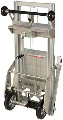 Vestil PALL-200 Aluminum Portable Load Lifter 32-7/16 in. x 12-1/8 in. x 44-15/16 in. 200 Lb. Capacity Silver - Image 5
