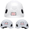 Customized Safety Hard Hat Construction Work Safety Helmet Adjustable Ratchet Suspension Full Brim with Abs Shell Construction hat by YOWESHOP