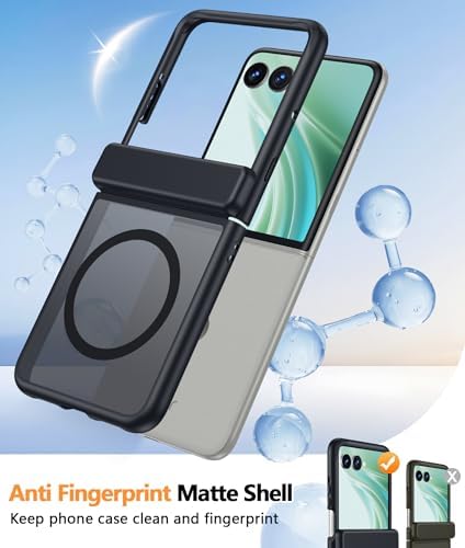 FNTCASE for Motorola Razr Ultra 2026/2025 Case, Fit for Magsafe, Black - Image 5