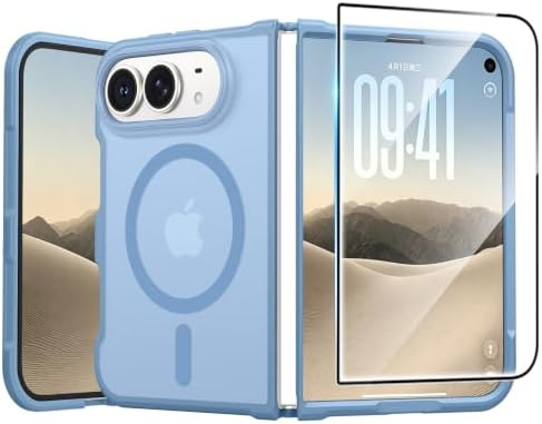FNTCASE for iPhone Duo Case, with Screen Protector, Compatible with Magsafe by FNTCASE