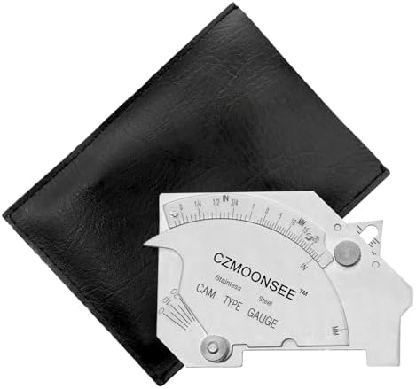 MG-8 Cam-Type Fillet Weld Gauge Stainless Steel Bridge cam Welding Inspection Ruler by Unknown
