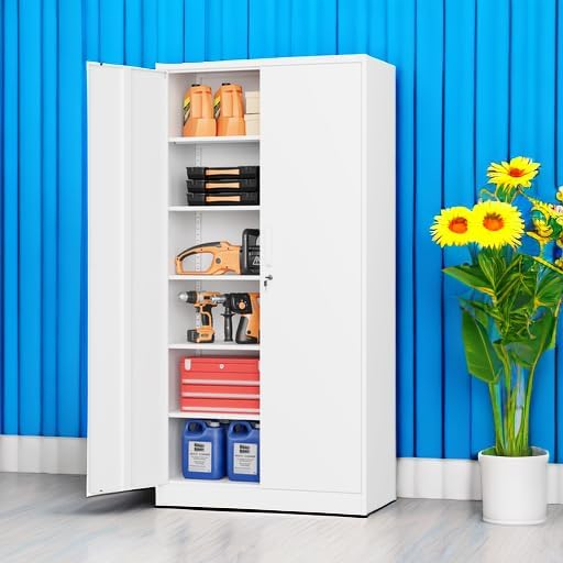 STANI Metal Garage Storage Cabinet - Image 6