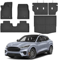 Cartist Car Mats for Ford Mustang Mach E 2021-2026, All Weather Floor Mats and Cargo Liner for Mustang Mach E Accessories, Heavy Duty Rubber Mats, Car Accessories by cartist