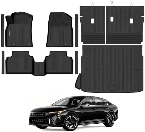 All Weather TPE Floor Mat Set for 2026 Kia K4 Hatchback by TongamaAllWeatherFloorMats