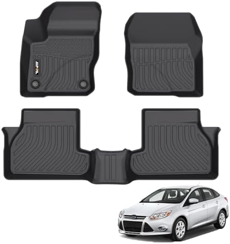 AIPOIL® Custom Fit TPE Floor mats for 2012-2018 Ford Focus by AIPOIL