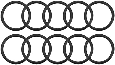 Nitrile Rubber O-Rings 35.1mm OD 28mm ID 3.55mm Width, Metric Sealing Gasket for Plumbing, Gas, Automotive and Faucet Repair, Pack of 10 by HUANLING