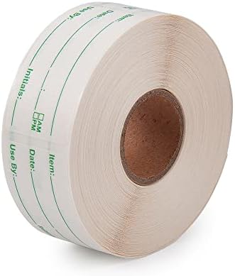 L Liked 500 Stickers Use by 1 x 2 Inch Dissolvable Labels Green (Pack of 2) - Image 2