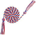Honor Cords Red Blue White Graduation Cords Honors Cord for Graduation Ropes Grad Accessories 67" Long Braided Cord for Party Decorations Bachelor Gown by FFNMU