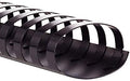 GBC Binding Spines / Spirals / Coils, 2" Diameter, 500 Sheet Capacity, CombBind, Black, 50 Pack (4200022) by GBC