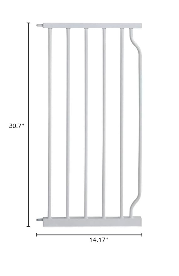 ALLAIBB Extra Wide Pressure Mounted Baby Gate Walk Through Child Kids Safety - Image 3