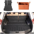 Cargo Mat for with Backrest Mat Replacement for ToyotaRAV4 2013-2018 (Include Hybrid) All Weather TPE CargoLiner Trunk Mat with Seat Back Mat Accessories by Unknown