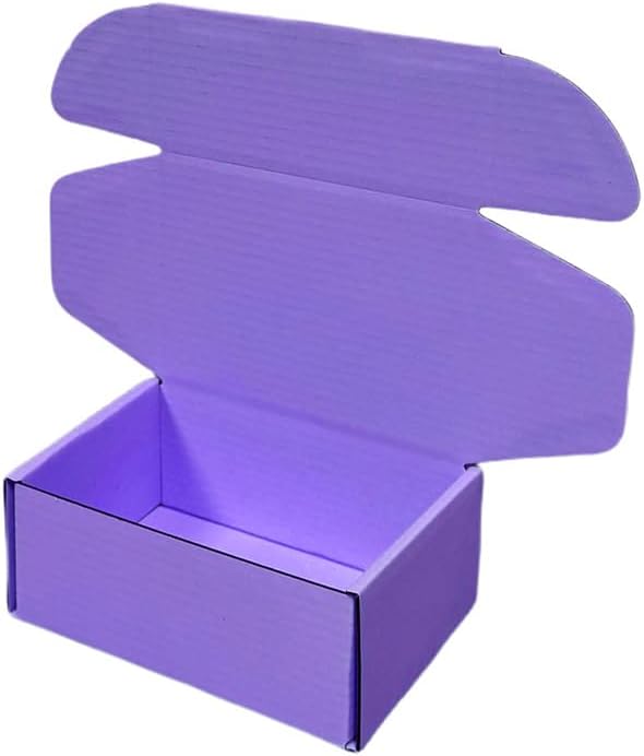 50 Pcs 4.3 x 3.1 x 2 inches Mini Size Corrugated Cardboard Gift Boxes - Image 5