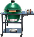 Heavy-Duty Grill Table Cart for XL Big Green Egg, Metal Green Egg Stand by OutdoorGrilling-Glacenox