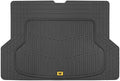 Cat® ToughRide Heavy Duty Automotive Rubber Cargo Liner Trunk Floor Mat, Odorless All Weather Protection, Trimmable to Fit Most Vehicles Car Truck Van SUV, Black, 53" x 36.25"in by CatAuto