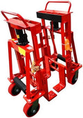 Hydraulic Machinery & Equipment Mover with Adjustable Forks, 12000 lb. Cap by PakeHandlingTools