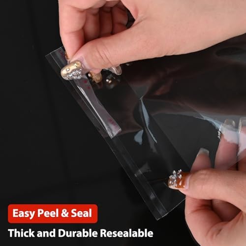 Egofine Self Sealing Cellophane Bags 30 PCS, Crystal Sealed Clear Bags for 11x14 Art Prints, Bag Size: 11.41x14.57 inches - Image 3