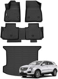 Wailtnb-Car Floor Mats Custom Fit for Cadillac XT5 2017-2025 2026 All Weather Car Mats Durable Automotive Floor Liners XT5 Accessories 2025 by Wailtnb
