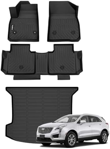 Wailtnb-Car Floor Mats Custom Fit for Cadillac XT5 2017-2025 2026 All Weather Car Mats Durable Automotive Floor Liners XT5 Accessories 2025 by Wailtnb