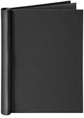 VELOFLEX Velocolor 4944380 Binder DIN A4 with Linen Texture Capacity Max. 150 Sheets Black Pack of 1 by VELOFLEX