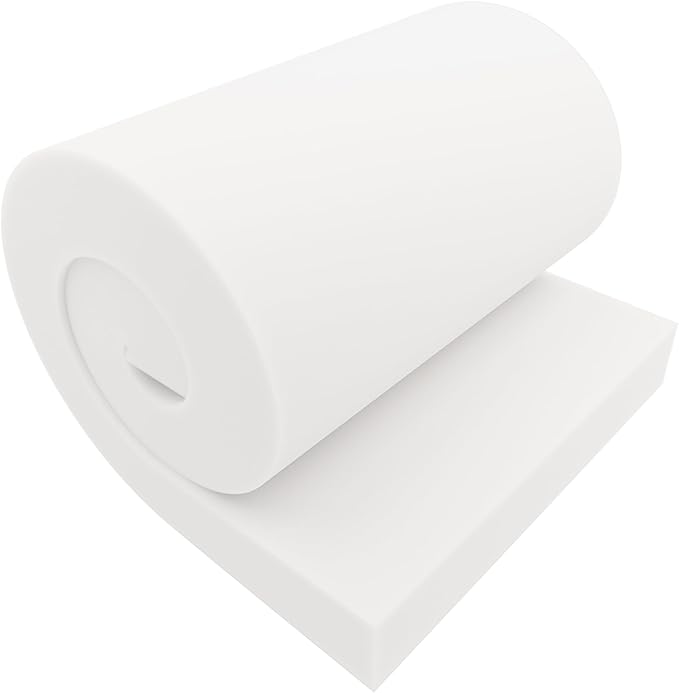 GoTo Foam 5" Height x 36" Width x 72" Length 44ILD Upholstery Cushion Made in - Image 2