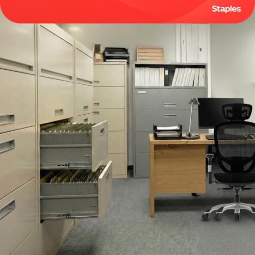 Staples Hanging File Folders, Legal Size, 1/5-Cut Tabs, Green, 50/Pack - Image 7