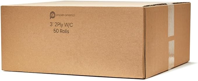 3'' x 95' White/Canary 2 Ply Carbonless Kitchen Printer Paper Cash Register - Image 7